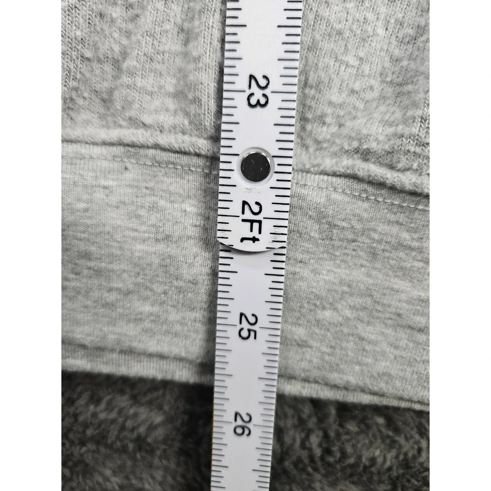 Alo Yoga Sweatshirt Womens M Gray Relaxed Crewneck Long Sleeve Stretch Pullover